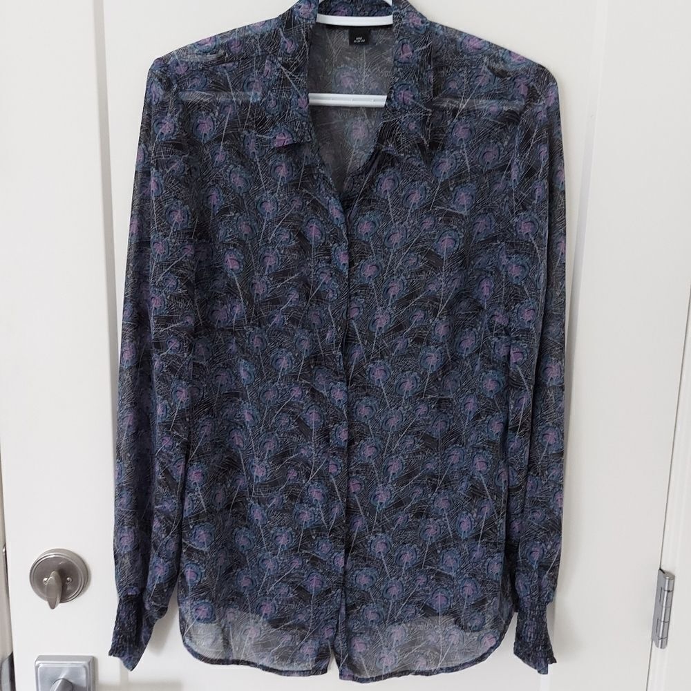 JAY Manuel sheer blouse